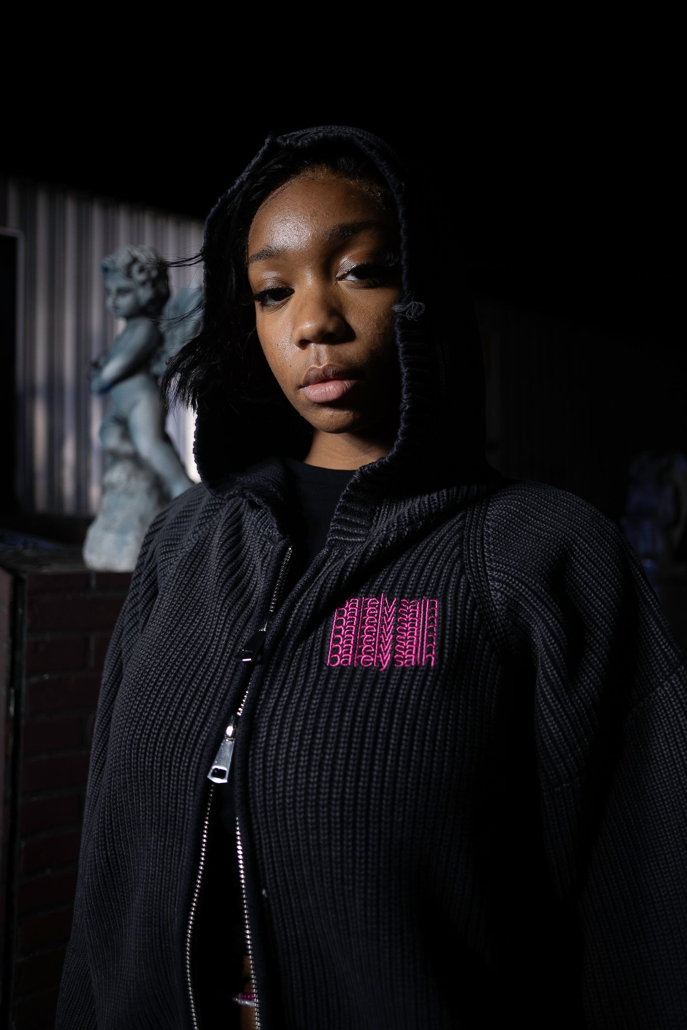 S02 Knit Hoodie