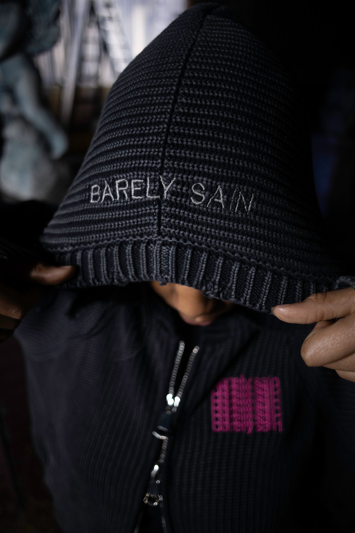 S02 Knit Hoodie