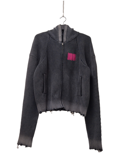 S02 KNIT HOODIE